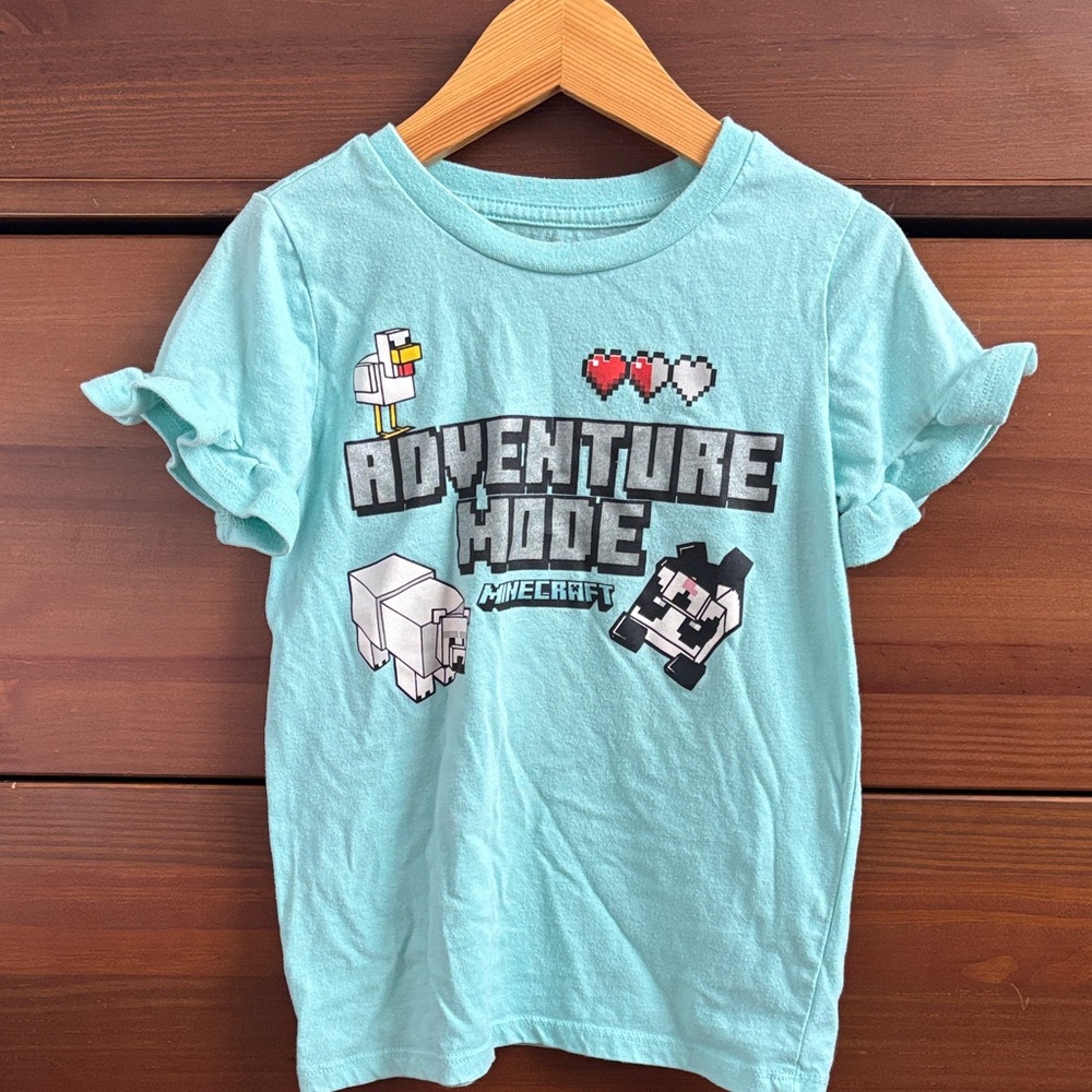 Minecraft Kids T-Shirt - Aqua